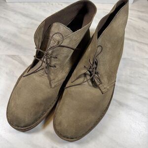 Clarks Men's Bushacre 2 Chukka Boot Size 13 Gray